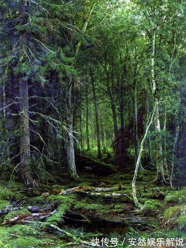 现实主义&俄罗斯杰出风景画家希施金的作品,诗一般的境界!