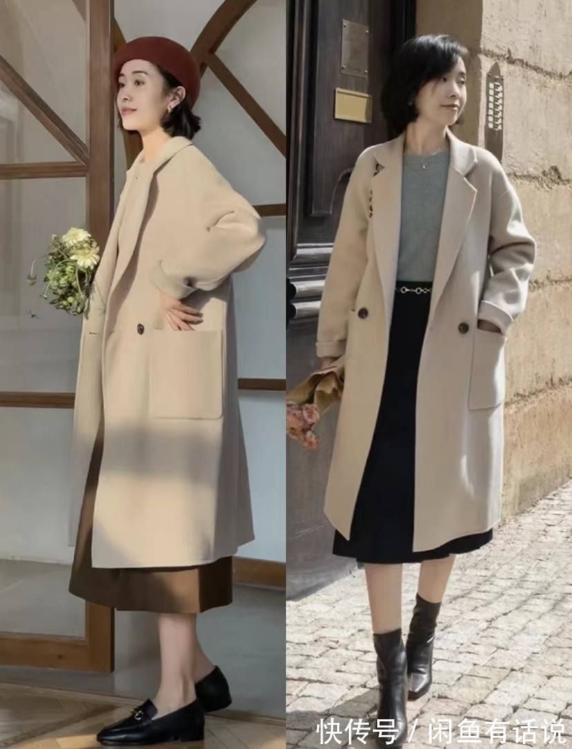 40岁女人想摆脱“阿姨味”,选大衣颜色要“4穿4不穿”,高级时髦