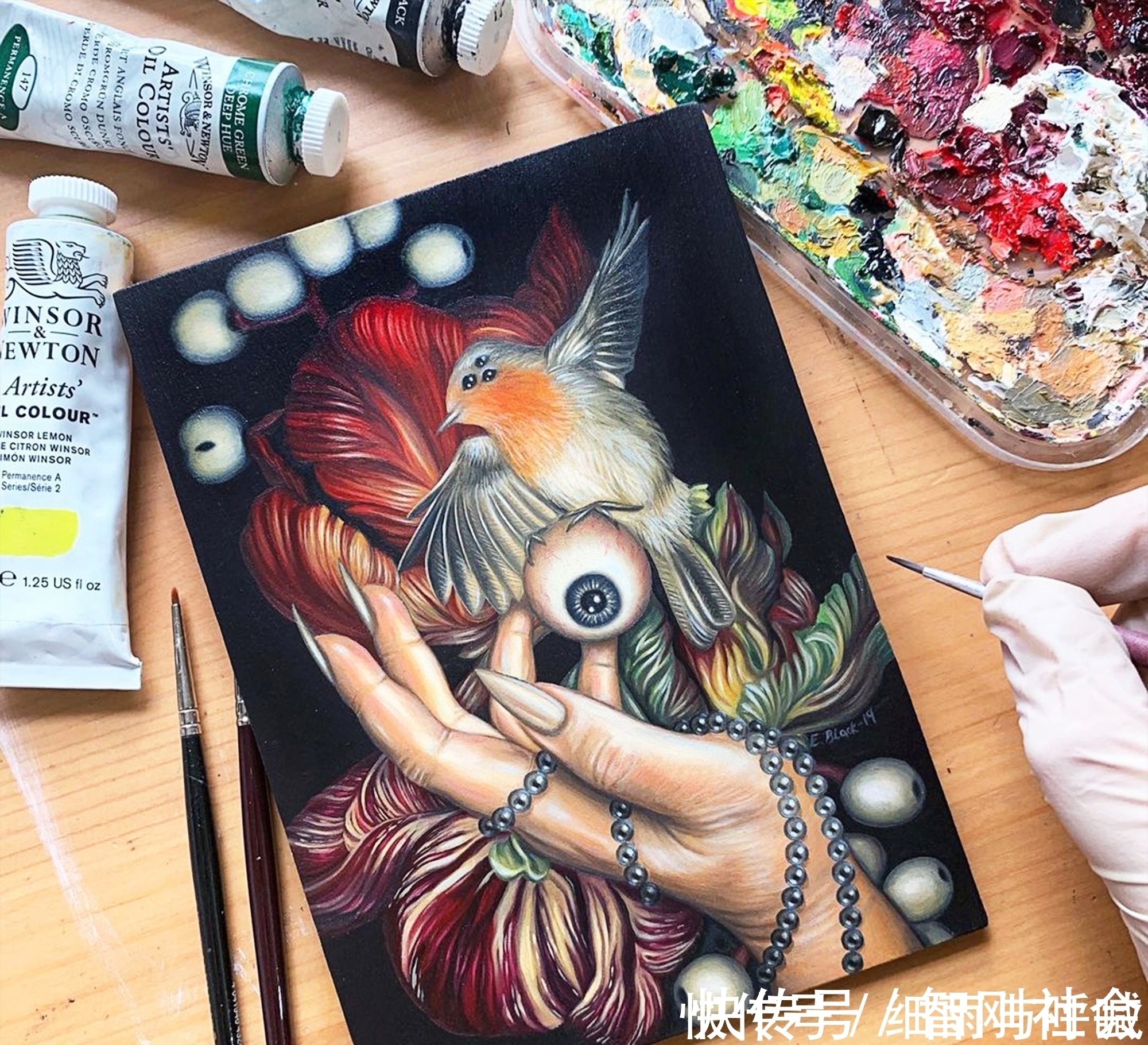 艺术学院&黑暗中的复合生命体：一个贪心的画家，一群虚无的赢家