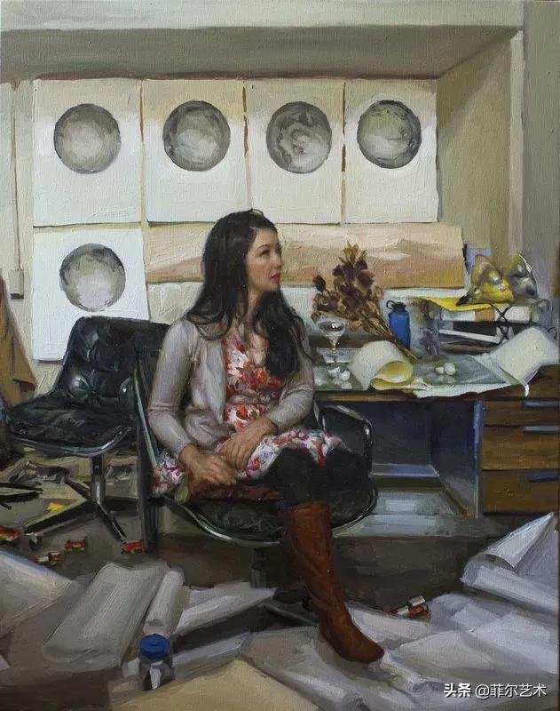 十九世纪|美国女艺术家玛丽·索尔的油画艺术作品欣赏