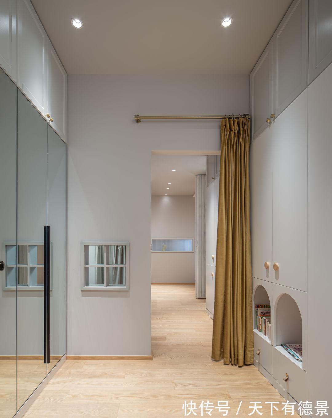 收纳|佩服！她把仅55㎡的家重新改造，有“4室”两卫，老破小逆袭成功