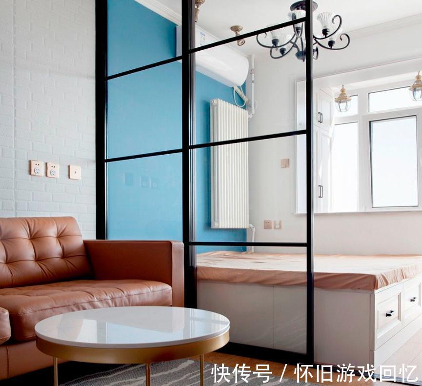 业主|小户型改造中的模板,用玻璃隔断解决困扰,房屋再小都不是难题