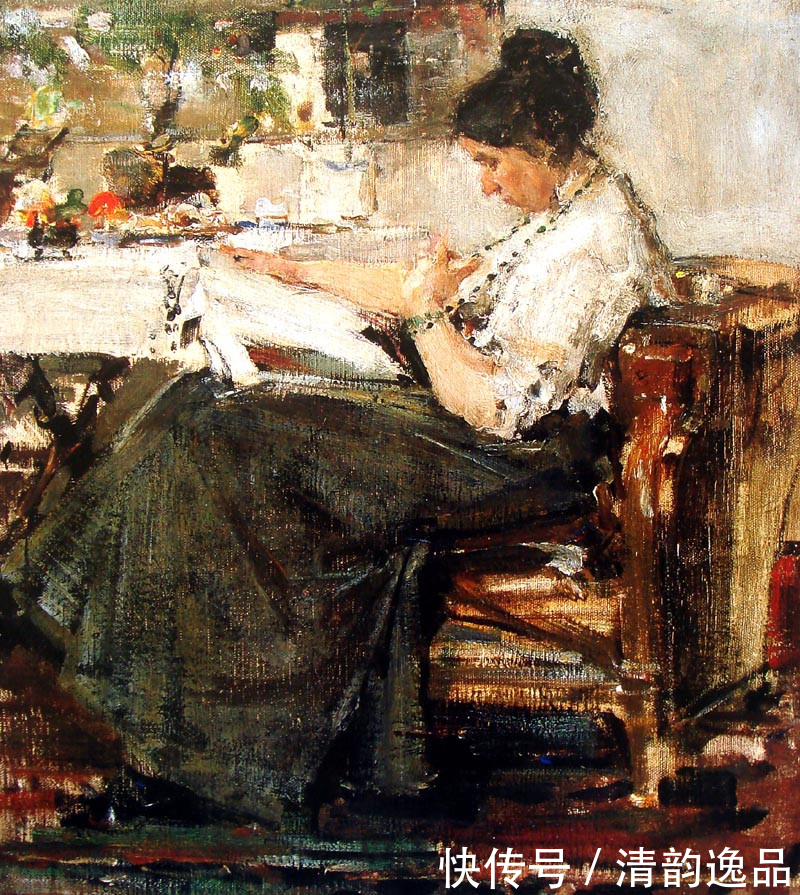 列宾的学生,美国杰出画家尼古拉·费欣,油画作品选集