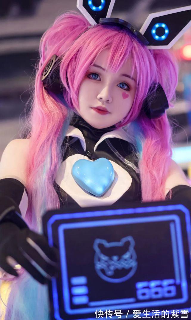 安琪拉|cos:王者荣耀心灵骇客安琪拉cos正片@混乱善良