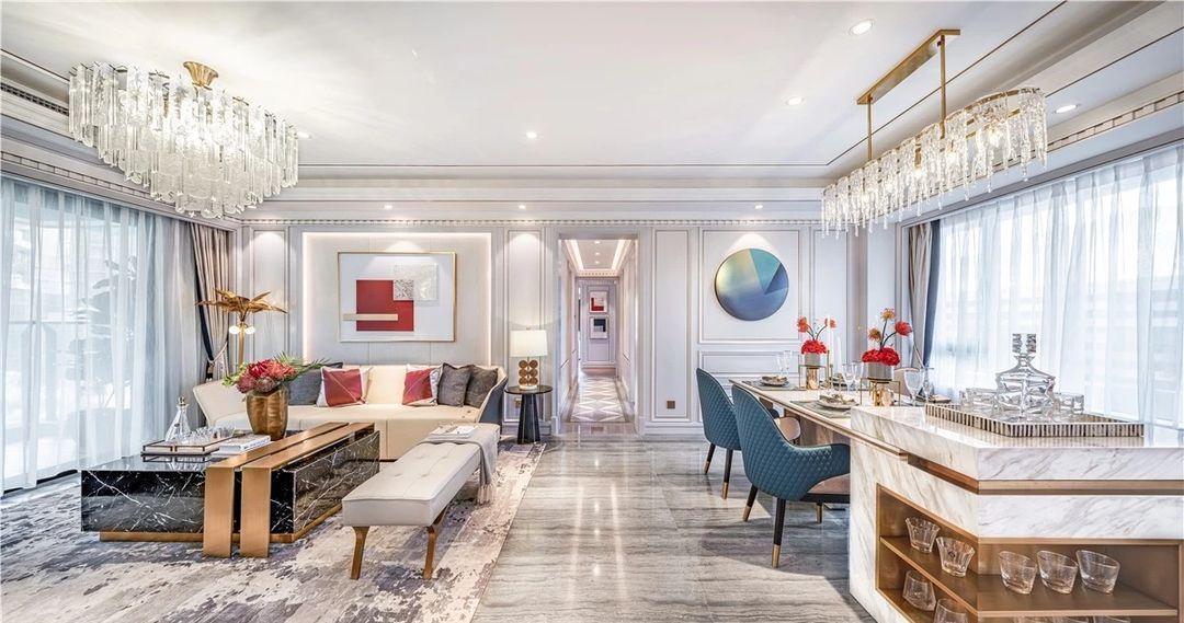 柜子|140平的舒适家居,室内宽敞通透,处处散发着明媚的生机