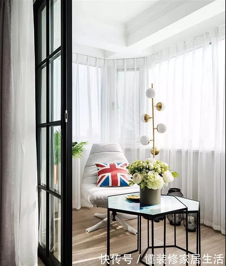 吊灯|越来越多人不吊顶,全屋只走一圈石膏线,完工照样漂亮极了!晒晒