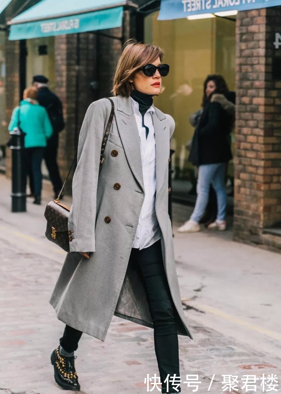 黑色|冬天穿大衣显臃肿?get小黑裤,来拯救你的气质美