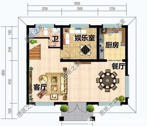 卧室|适合农村75平宅基地的自建房图,总有一款是你的心头好