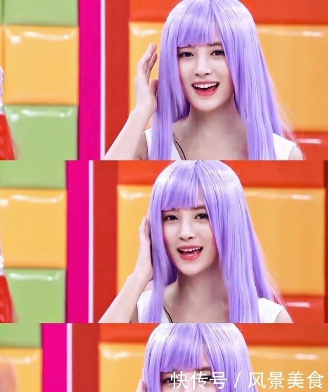 女星那些五颜六色的头发,唐珂伊回头率太高,崔文美秀闪瞎我的眼