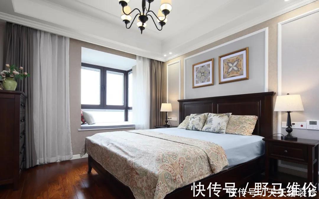 新房|127㎡现代美式风格新房装修,浪漫优雅简洁大方!