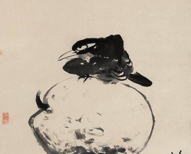 过来人!八大山人画了一只鸟,眼神忧郁,放大10倍,看懂的:都是过来人