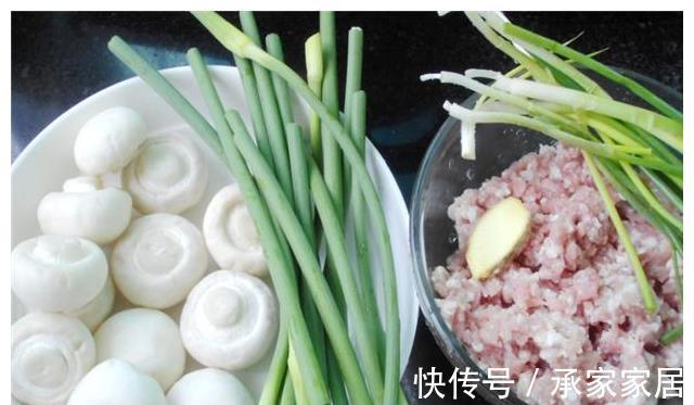 蘑菇半斤肉丸|半斤蘑菇半斤肉丸,不炖不焖,简单一做,大人小孩都爱吃!