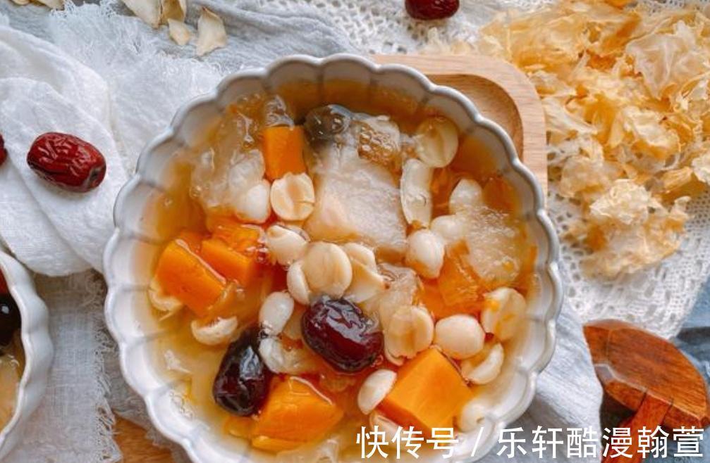 香甜|高颜值什锦润肺汤，口感香甜糯，学会了可以自己开店了