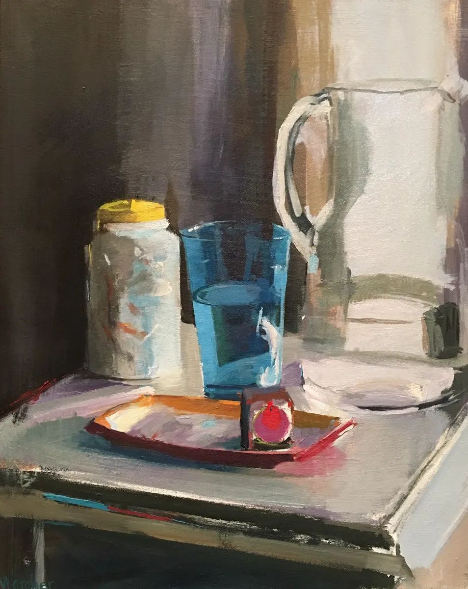 笔力独到，气势如虹，看看这二位的油画