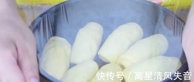 红薯|红薯别煮了,教你新做法,筷子一搅,松软香甜又拉丝,比面包还香!