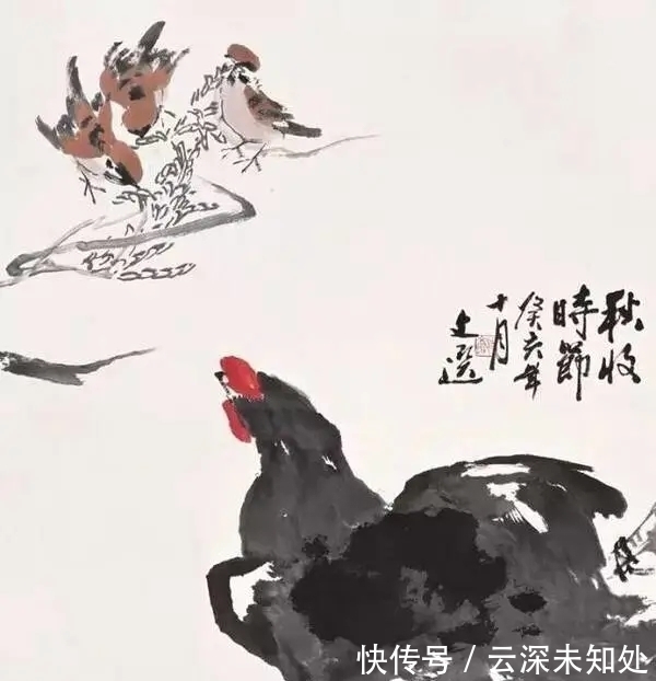 中国画坛$汤文选,当代中国画坛一位有影响力的大家!
