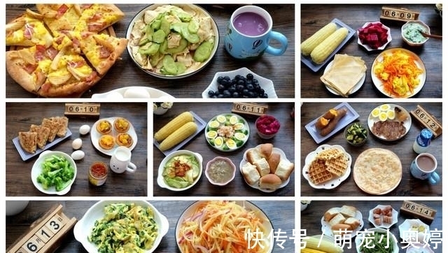 全职妈妈晒早餐,一周7天不重样,每天6点起!网友:有钱有闲