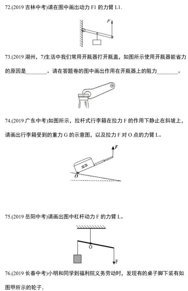 作图|力学作图题，这88道精选作图题一定要做！