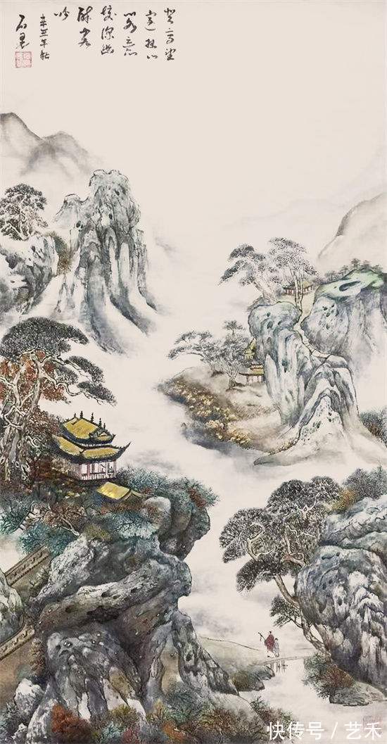 书画#全国书画艺术委员会副主席石云平——外师造化 中得心源