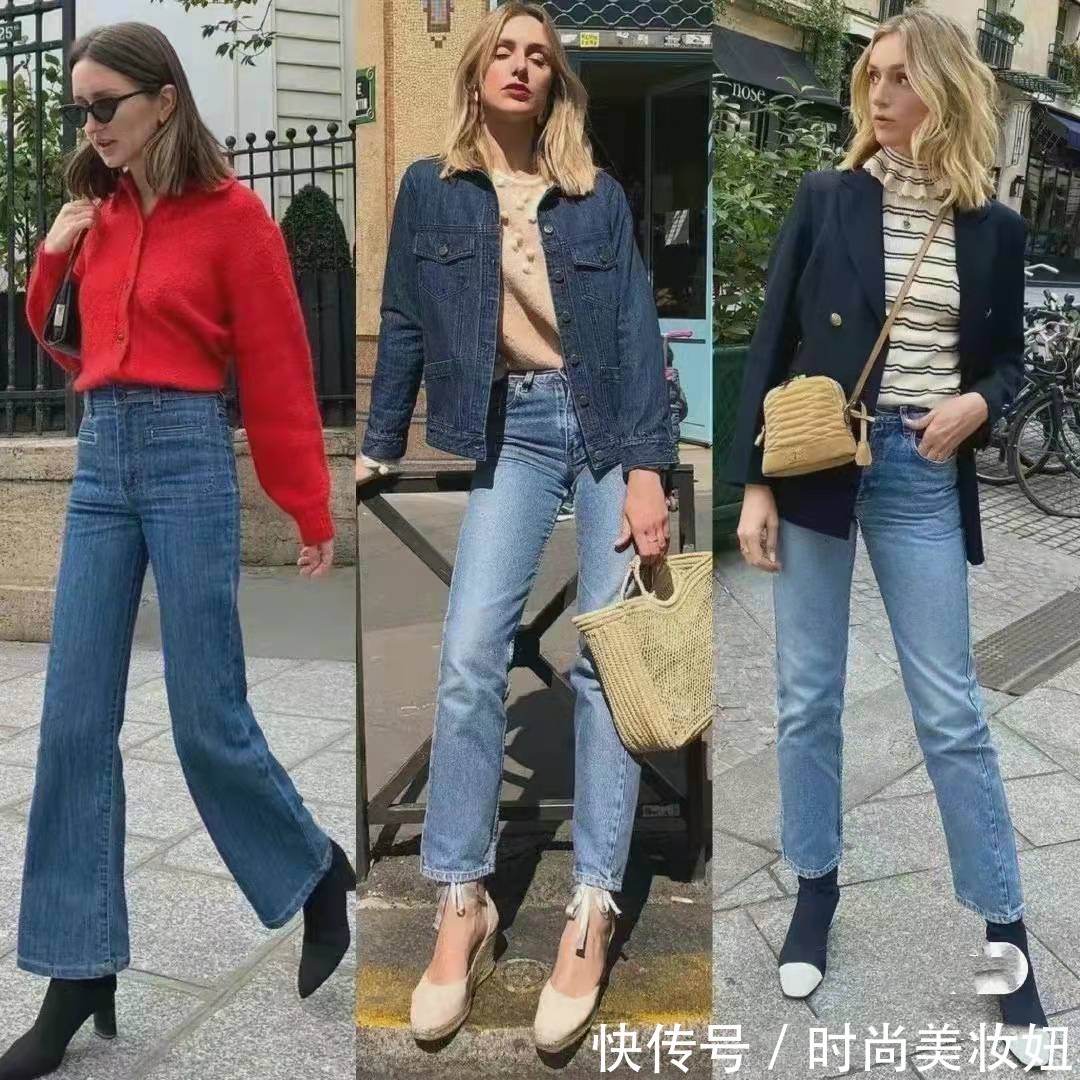大衣 “牛仔裤”才是万能搭配神器,怎么搭都洋气减龄,经典不过时