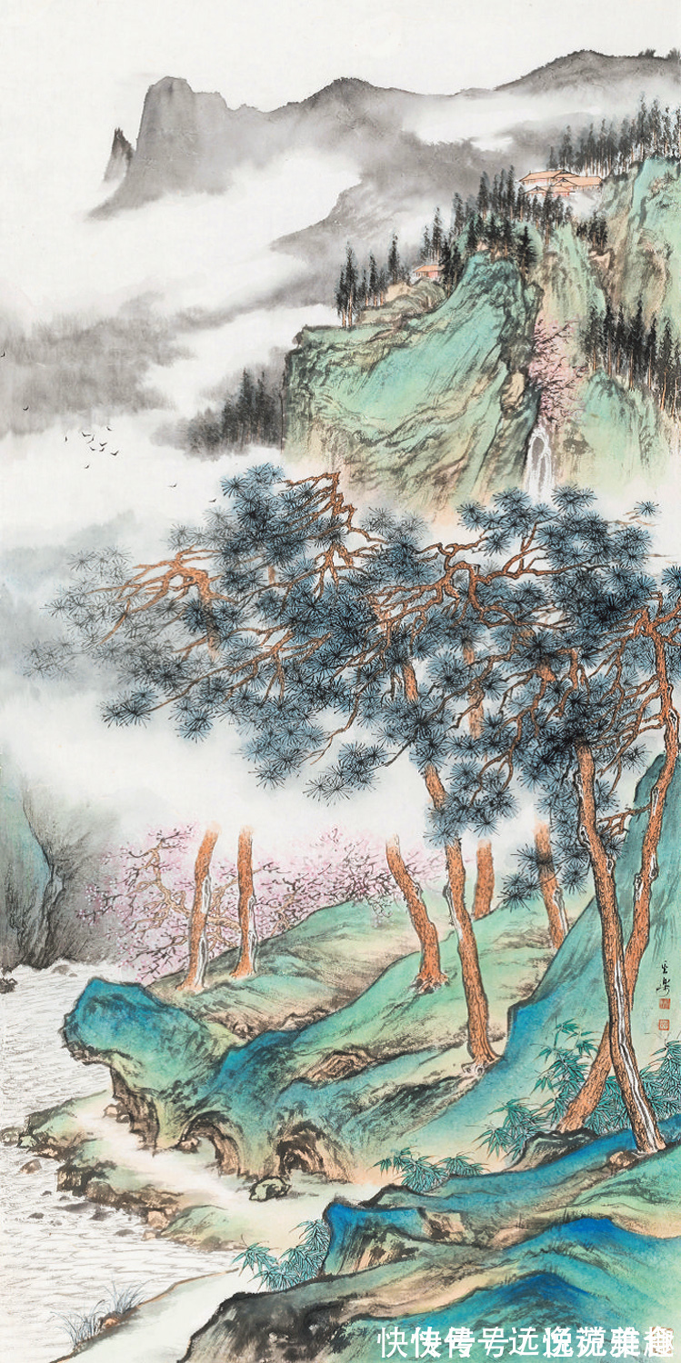 中国国画家协会&【画作欣赏】走进温暖,与美好同行!画家周其乐作品欣赏