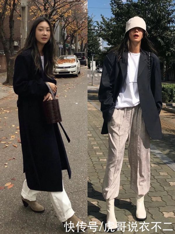 春季穿衣别“用力过猛”，简约休闲才好看，时髦博主都在这么穿