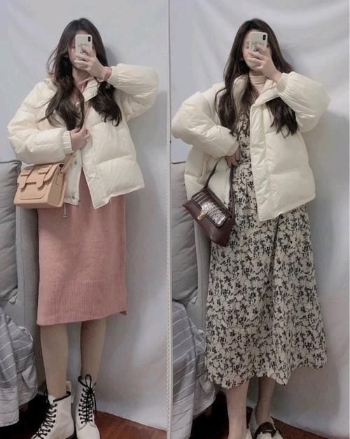  上身|降温也无所畏惧！时髦还保暖的棉服穿搭，助你美得半个月不重样