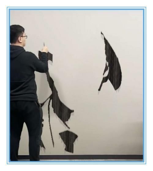 浪费|美术生用笔芯画鹿晗,本以为在浪费笔芯,看到最后这是本人吗