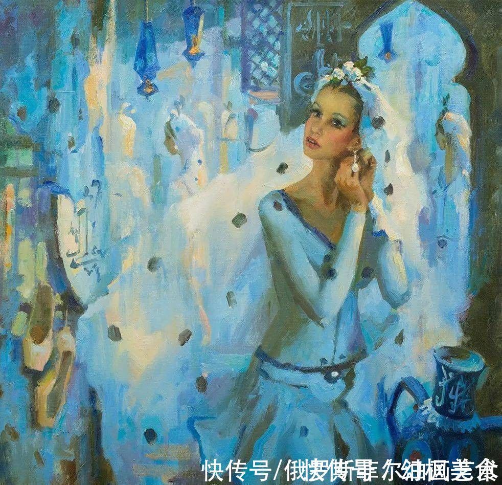 沃斯特雷佐娃!俄罗斯画家阿纳斯塔西娅·沃斯特雷佐娃漂亮油画作品欣赏