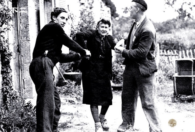 士兵|诺曼底被解放后的老照片:欢呼的法国人、被俘的德军士兵一脸悲伤