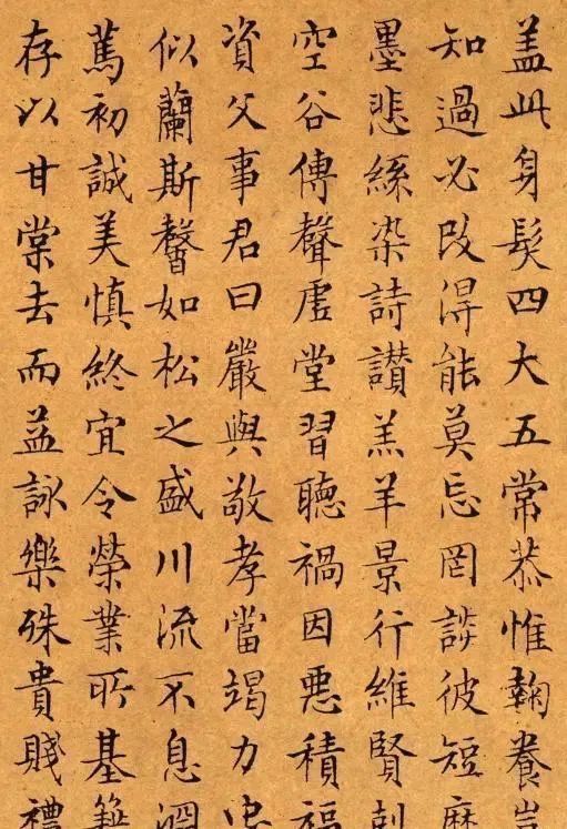 遗教@80年书法功力满纸,这位大明第一书法高手,将《千字文》写入化境