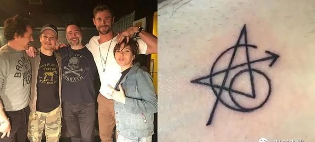 斯嘉麗“吐槽”馬克叔是唯一不配合紋身的人