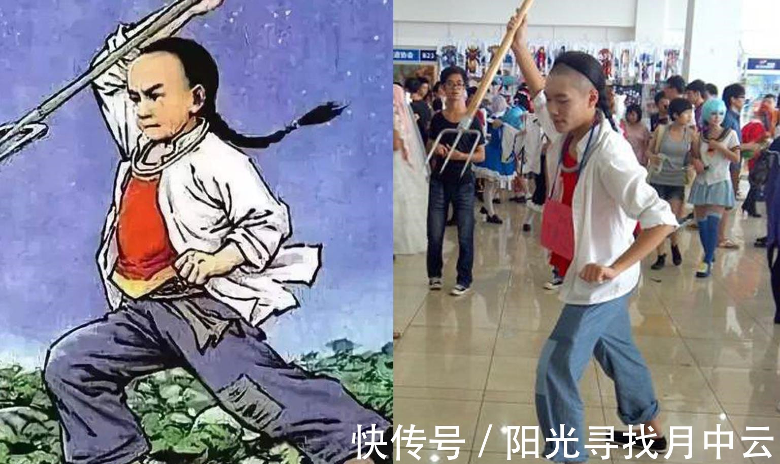 cos|在漫展上如何吸引眼球,还原不是唯一途径,沙雕COS分分钟成焦点