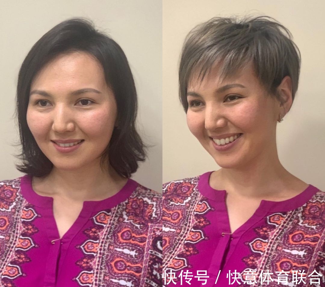 短发 15美女发型换一换,颜值大变样,美到就像换个人