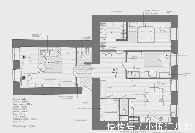 齐家云云|102㎡现代北欧二居，整体的搭配就给人一种年轻大方的感觉，羡慕