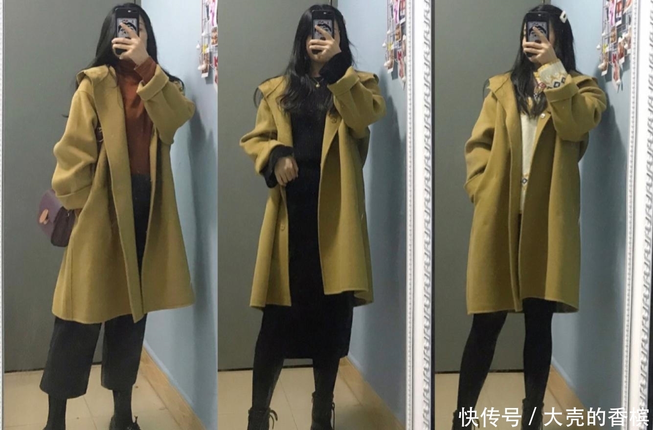 冬季|小个子冬季搭配,大衣才是首选,保暖显瘦兼备!