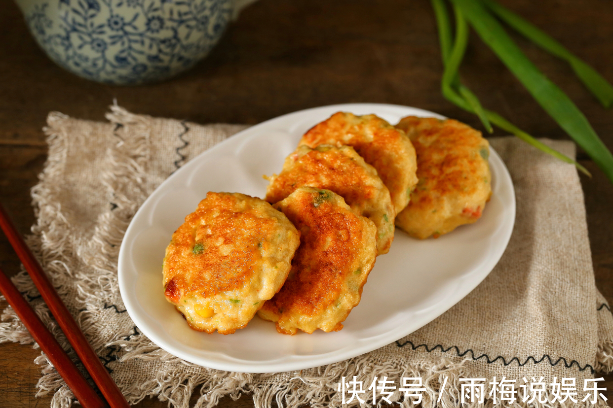 好吃还不长肉的早餐饼，我家隔天做一次，十分钟出锅，上桌就秒光