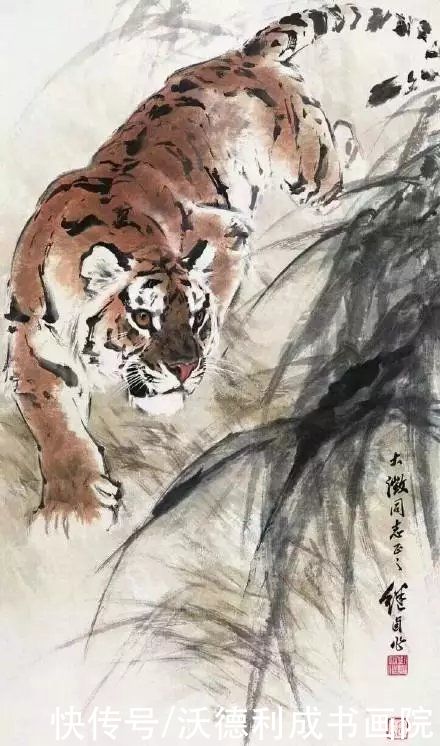 康熙年间|历代名家画虎欣赏，形神兼备