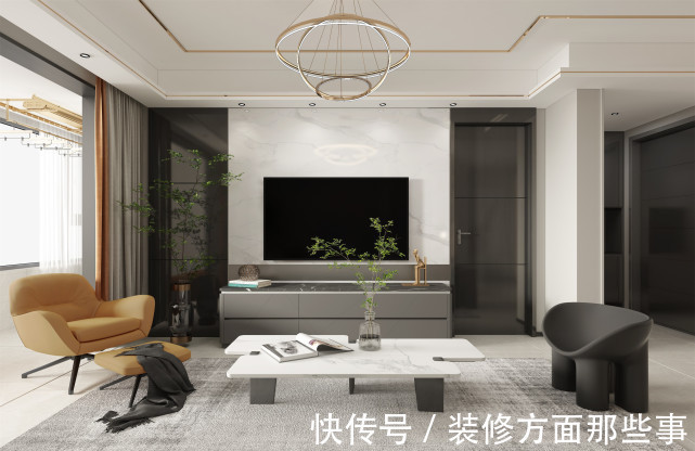 冷色系|150㎡现代风,从小细节入手,打造理想风格的家!