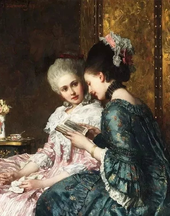 油画@大师的油画,时光带不走的绝美!