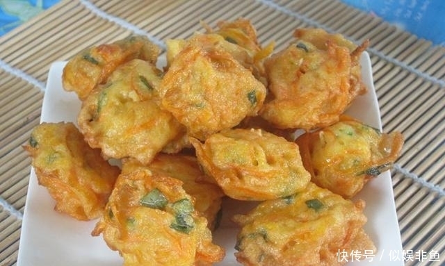 外皮|教你炸萝卜丸子，外皮金黄，内里酥软，再挑食的宝宝也爱吃