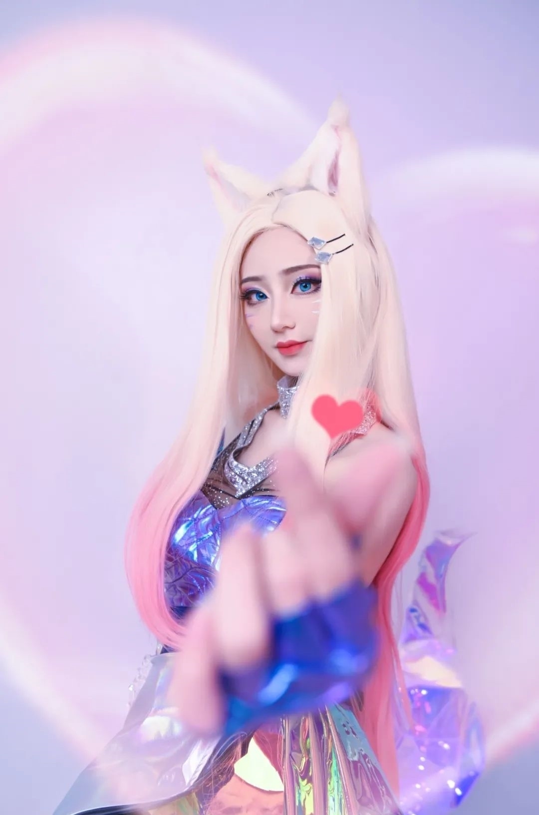 英雄联盟|cos:英雄联盟KDA阿狸cos正片@阿井菇凉