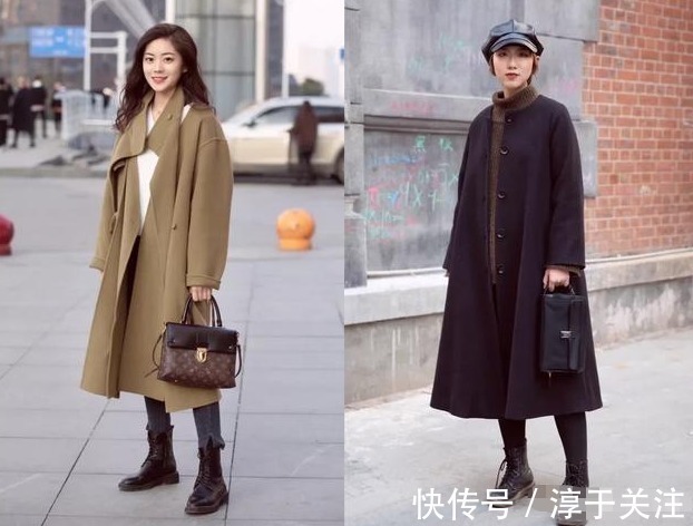 大衣 一双鞋子过一冬,马丁靴的功劳真大,显脚小还百搭,省心还省钱