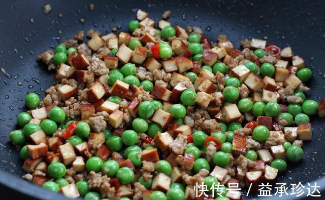 豌豆肉末|天气太热没食欲,试试这道菜,简单又下饭,瞬间就能打开你的味蕾