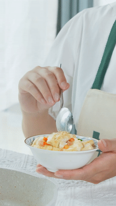 鸡蛋液|只花了10分钟，米饭都刨光！这搭配嫩到夹不住