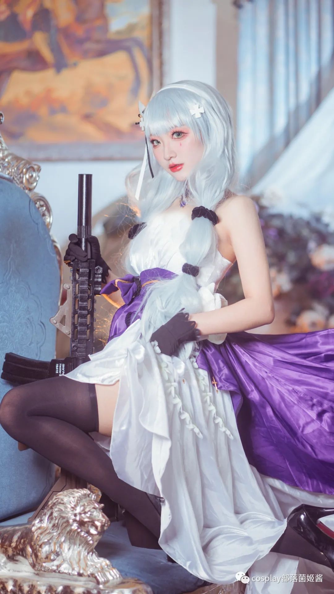 cos:少女前线HK416星之茧cos正片@尤幽