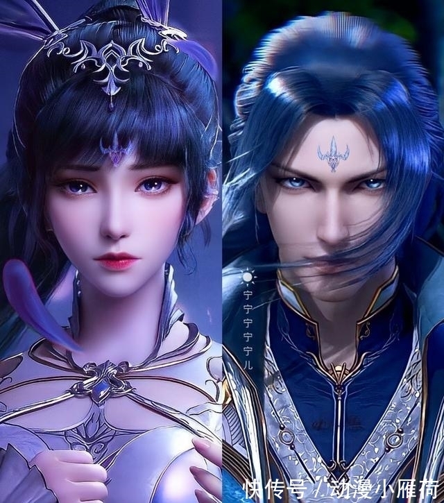 海神|斗罗大陆:唐三额头现金字塔图案,而粉丝自制的三叉戟图案更霸气