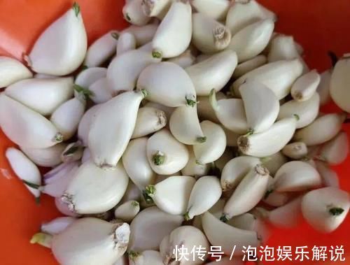 嘎嘣脆|快速腌腊八蒜,一天就变绿,各个嘎嘣脆