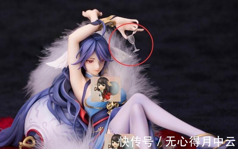 二当家|涂山雅雅喝酒手办,没有酒壶被差评,没想到一只酒杯值一千