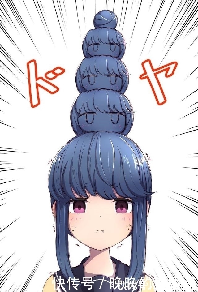 画师|动漫妹子有个丸子头，结果被画师大佬玩坏了，各种P图太秀了